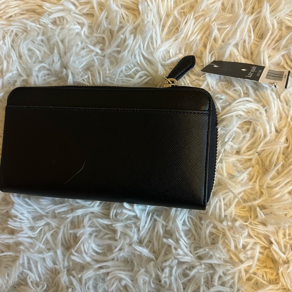Kate Spade Black Wallet NWT - Picture 3 of 4